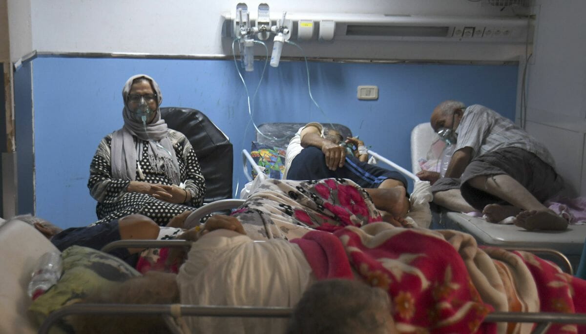 Corona-Patienten in einem tunesischen Krankenhaus