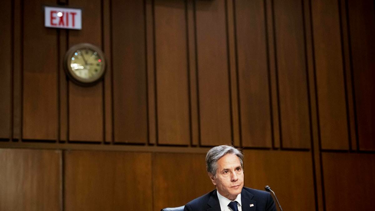Was Afghanistan betrifft, ergeht sich das US State Department (im Bild Außenminister Blinken) in Realitätsverweigerung. (© imago images/ZUMA Wire)