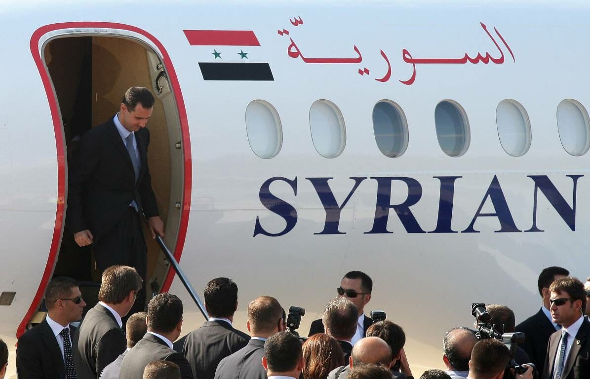 Syriens Diktator Bashar al-Assad (© imago images/Seksim Photo)