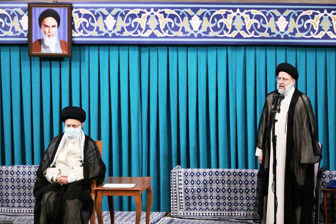 Angelobung von Ebrahim Raisi zum neuen Präsidenten des Iran (© imago images/ZUMA Wire)