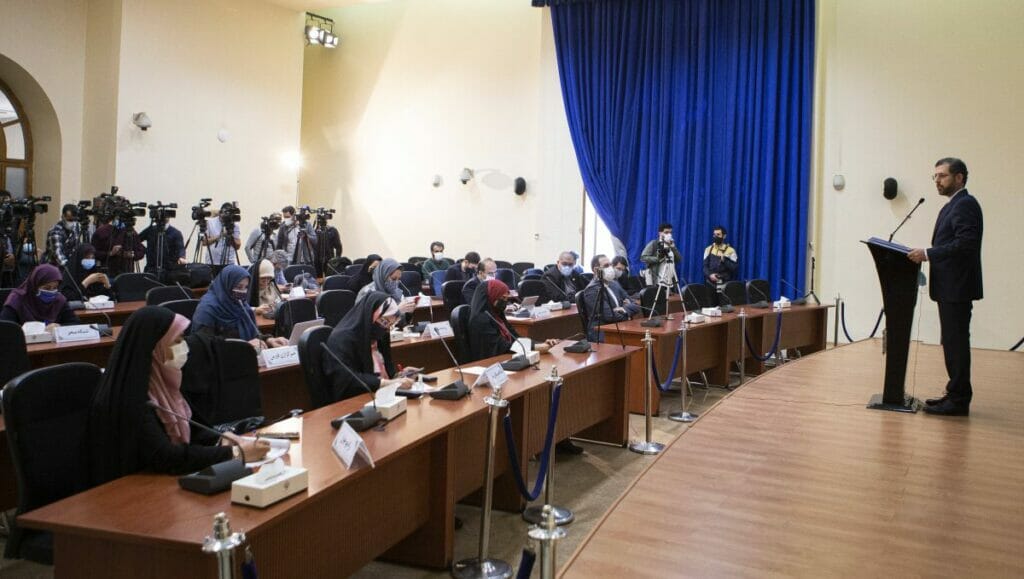 Der Sprecher des iranischen Außenministeriums, Saeed Khatibzadeh