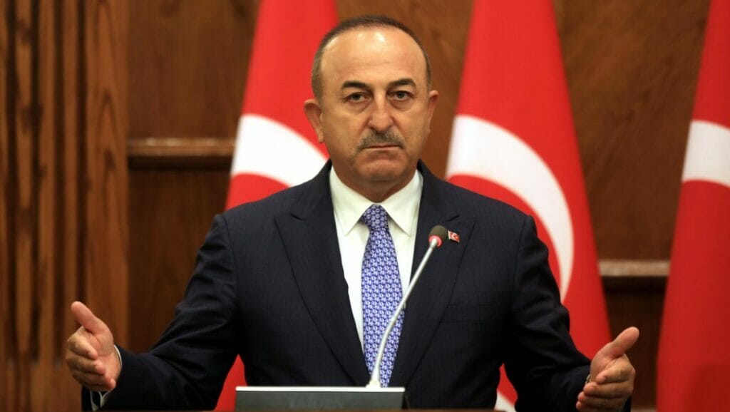 Der türkische Außenminister Mevlüt Çavuşoğlu