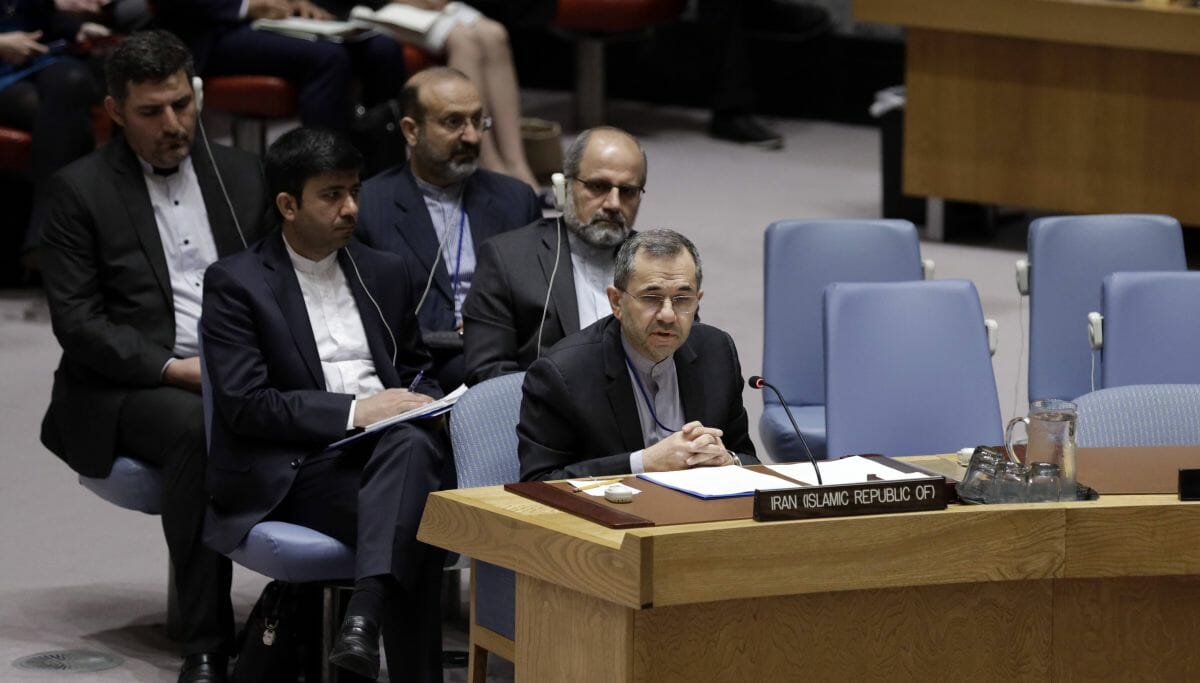 Der Iran war über Bennetts UN-Rede nicht erfreut