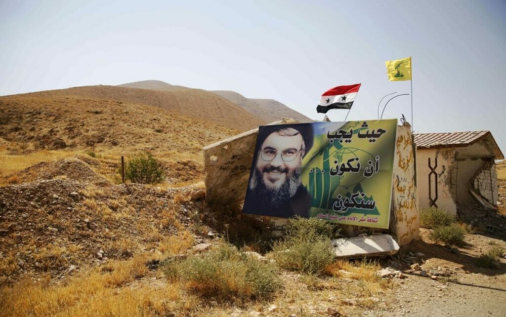 Stellung der Hisbollah in Syrien. (© imago images/Xinhua)