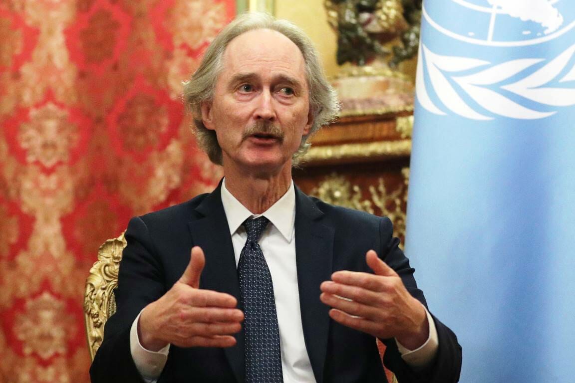 Der gerade aktuelle Syrien-Sondergesandte der Vereinten Nationen, Geir Pedersen. (© imago images/ITAR-TASS)