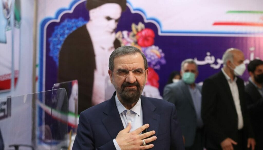 Der iranische Vizepräsident für wirtschaftliche Angelegenheiten, Mohsen Rezaei