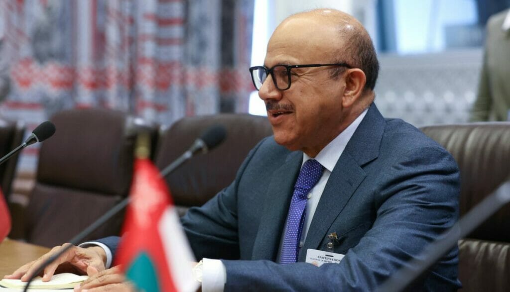 Bahrains Außenminister Abdullatif bin Rashid Al Zayani
