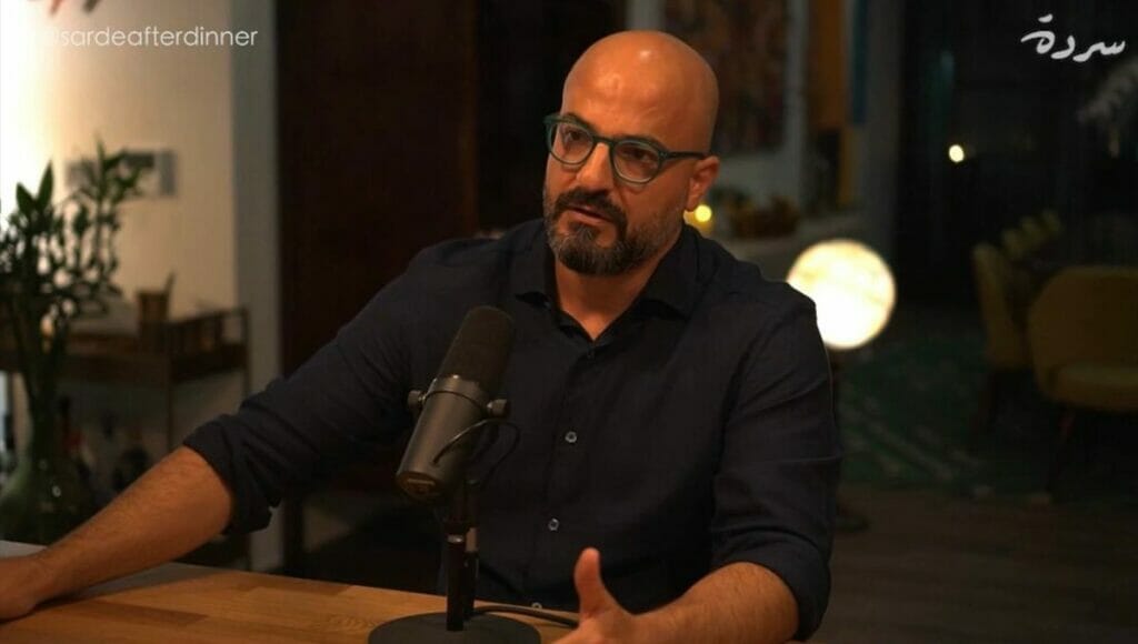 Der libanesische Journalist Nadim Koteich