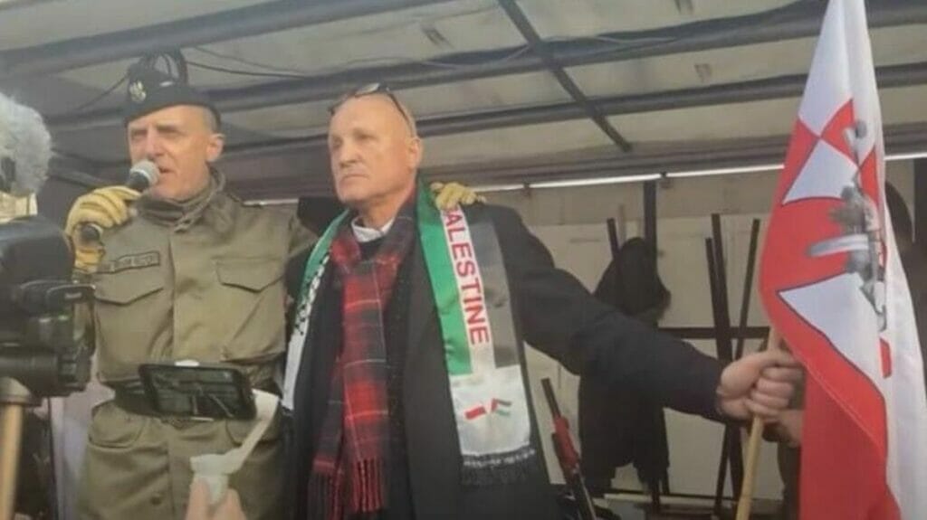 Antisemitische Kundgebung in der zentralpolnischen Stadt Kalisz