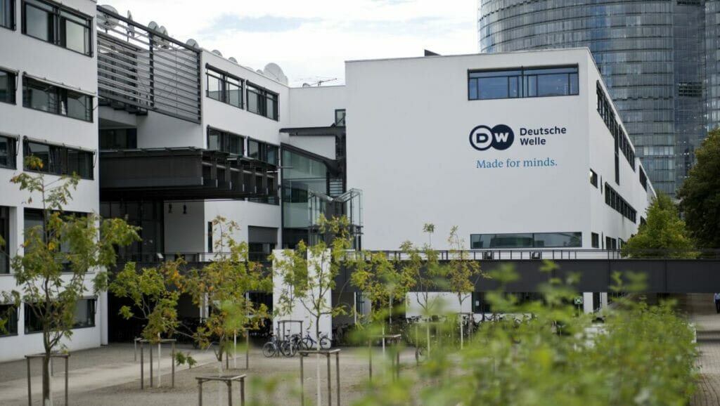 Die Redaktion des Auslandsrundfunks der Bundesrepublik Deutschland "Deutsche Welle"