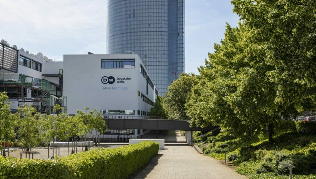Die Redaktion des Auslandsrundfunks der Bundesrepublik Deutschland "Deutsche Welle"