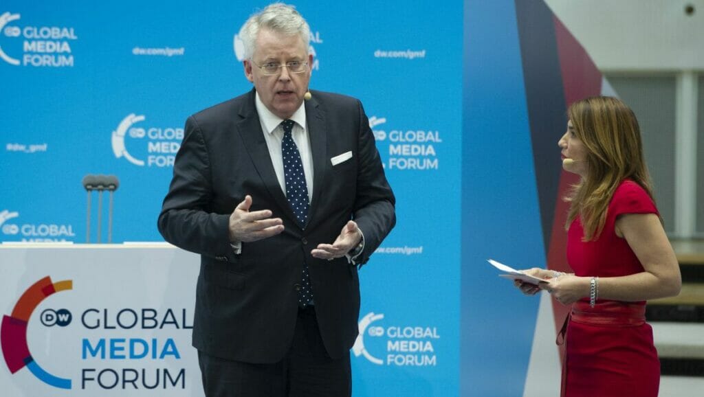 Der Intendant der "Deutschen Welle", Peter Limbourg