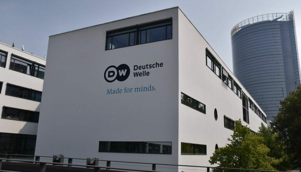 Die Redaktion des Auslandsrundfunks der Bundesrepublik Deutschland "Deutsche Welle"