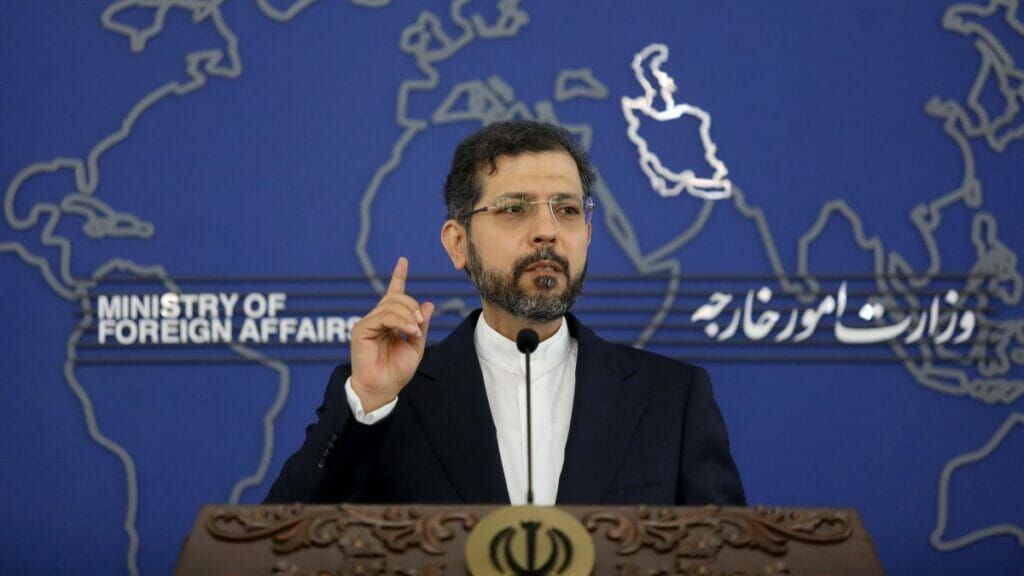 Der Sprecher des iranischen Außenministreriums, Saeed Khatibzadeh