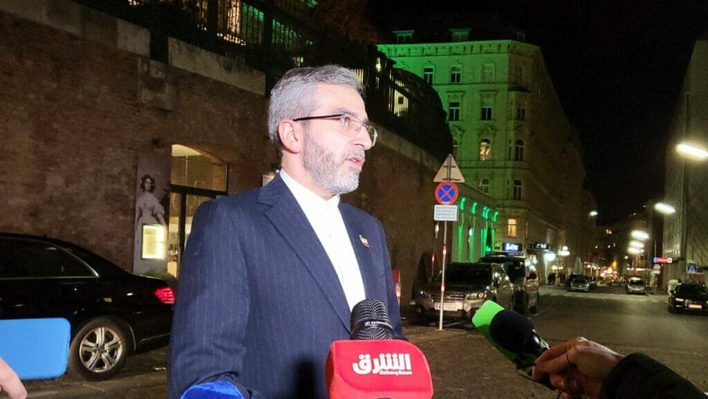 Der iranische Chefverhandler bei den Wiener Atomgesprächen, Ali Bagheri Kan