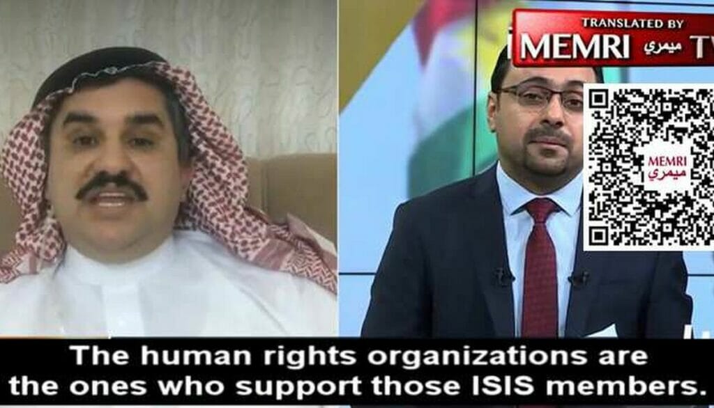 Der Sprecher der arabischen Stämme von Ninive, Mzahim Ahmed Alhwait