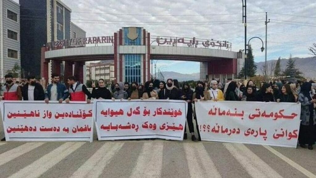 Die Proteste der Studenten in Irakisch-Kurdistan gehen weiter
