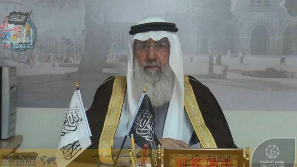 Der palästinensische Islamgelehrte Scheich Issam Amira