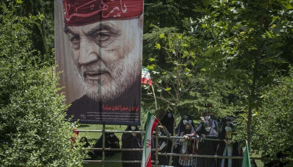 Gedenken an Qassem Soleimani in Teheran