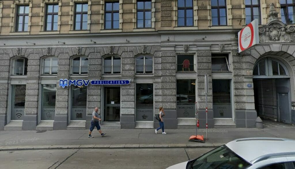 MGV Publications am Sechshauser Gürtel in Wien