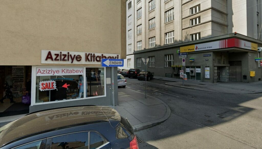 Ecke Columbusgasse / Buchengasse in Wien