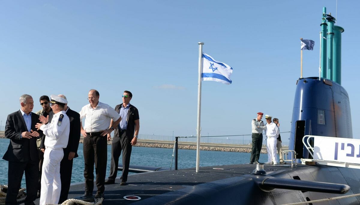 2014 erhielt Israel U-Boote der "Dolphin"-Klasse von Deutschland geliefert
