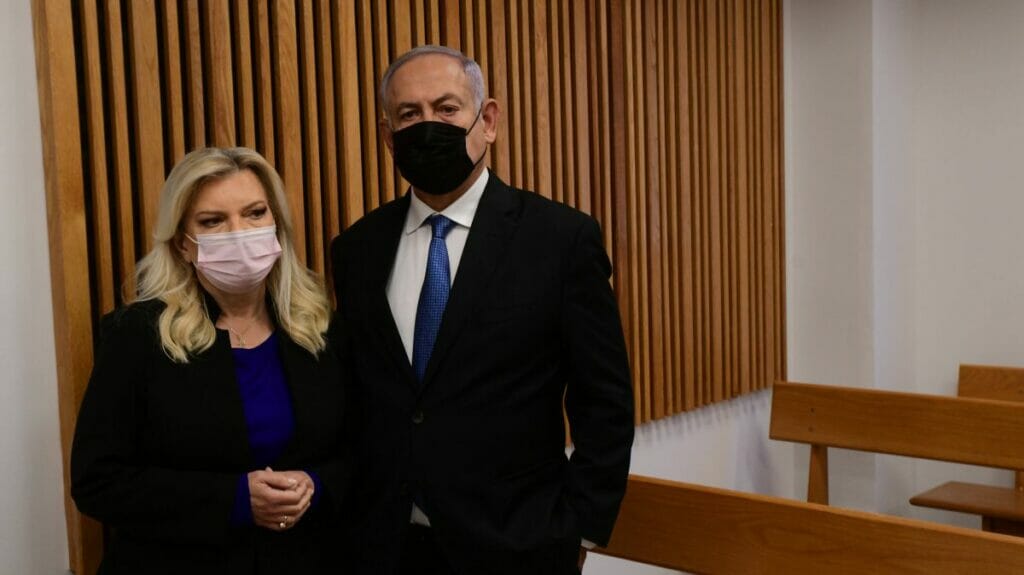 Israels Ex-Premier Benjamin Netanjahu und seine Frau Sarah