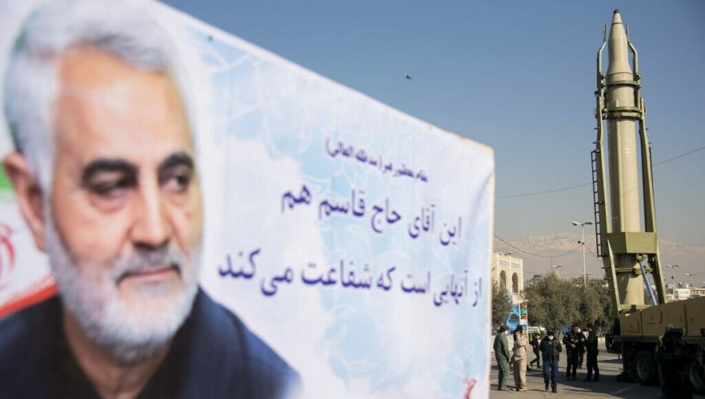 Regimefeierlichkeiten zum Gedenken an Qassem Soleimani