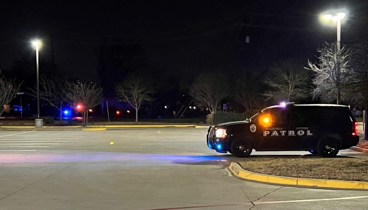 Polizeieinsatz während der Geiselnahme in der Synagoge Beth Israel in Colleyville