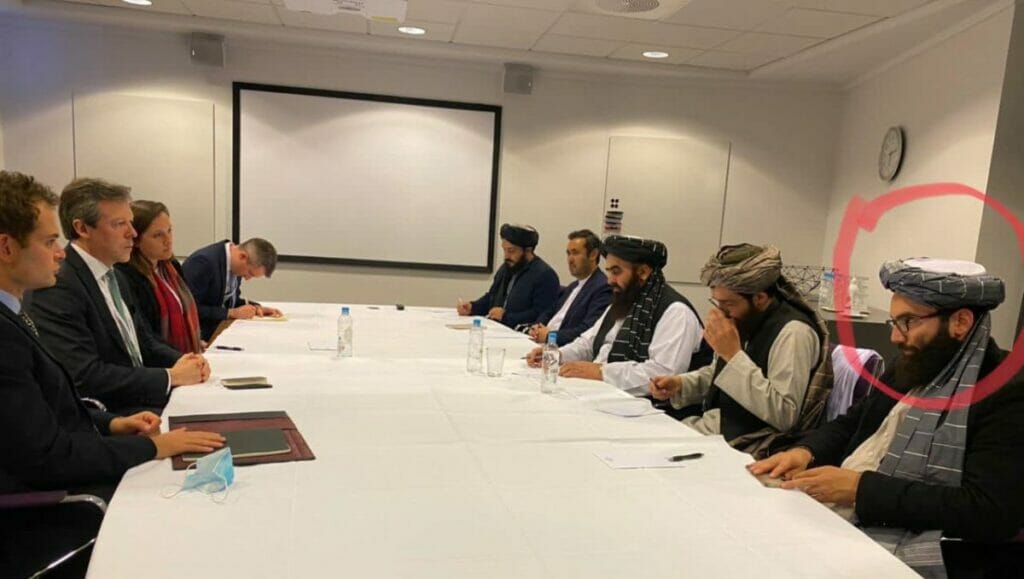 Saß in Norwegen mit am Tisch: international gesuchter Terrorist Anas Haqqani
