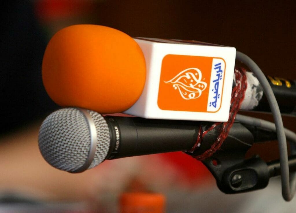 Der Sender Al Jazeera bot der Hamas stets eine freundliche Plattform. (© imago images/Karo)