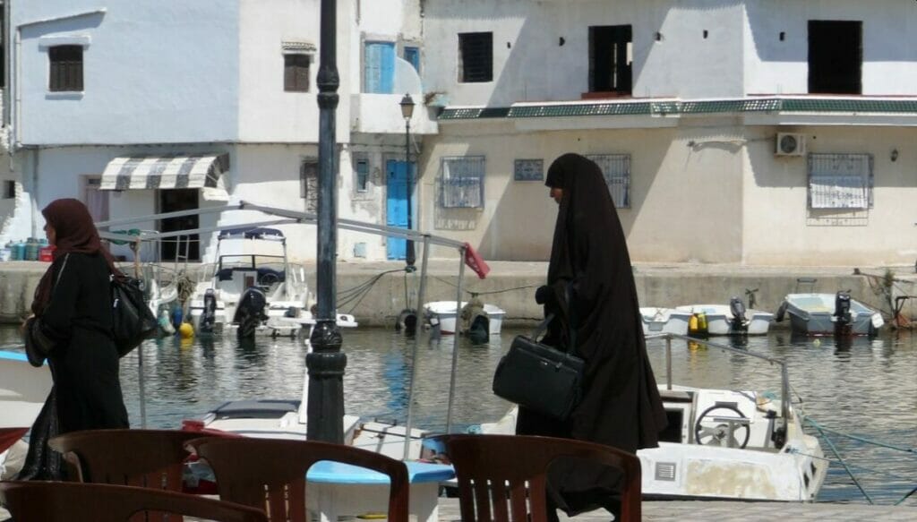 Am Hafen von Bizerte, Tunesien