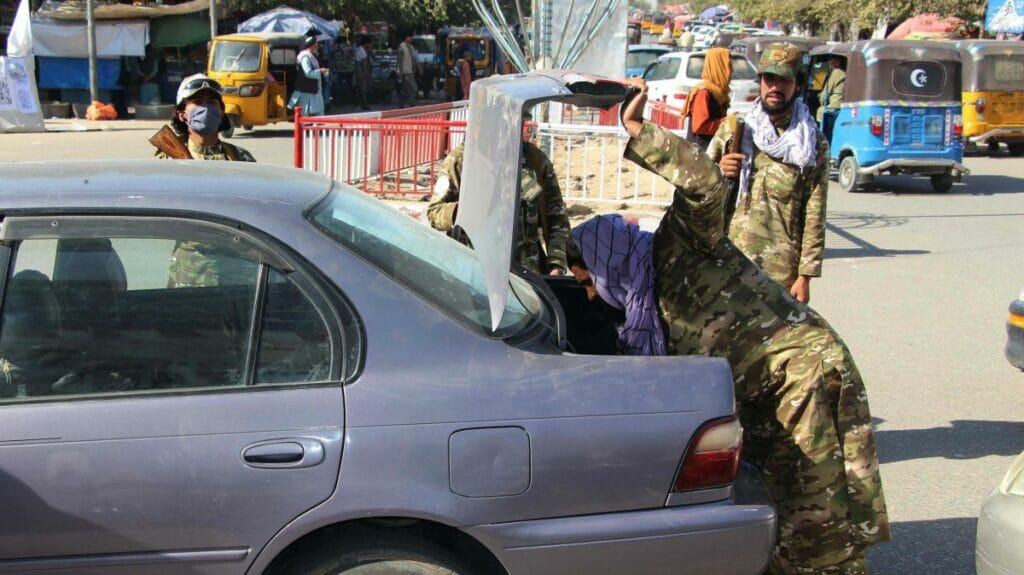 Checkpoint der Taliban in Afghanistan