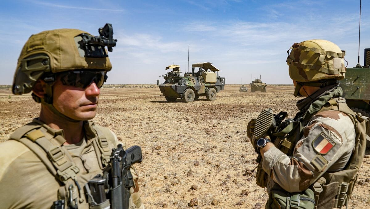 Französische Soldaten der Barkhane-Einheiten