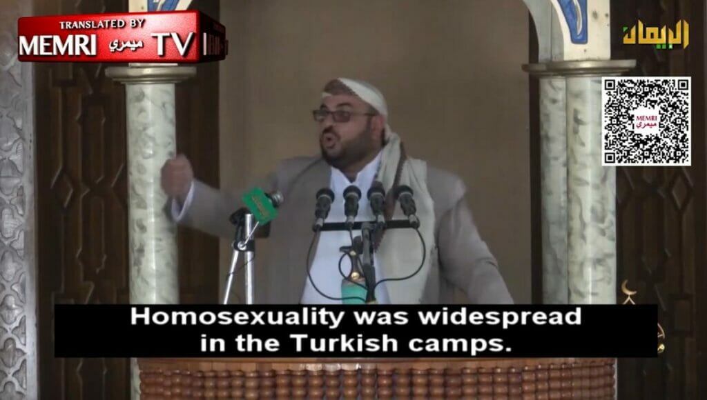 Der Islamgelehrte und Huthi-Prediger Ibrahim Al-Ubeidi