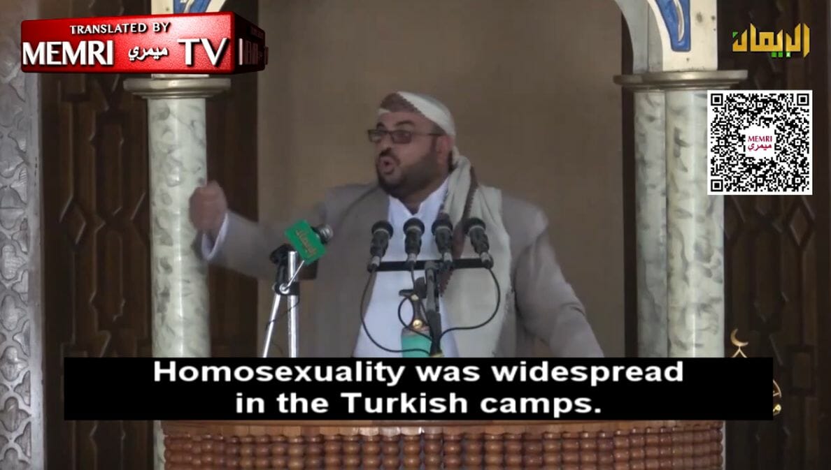 Der Islamgelehrte und Huthi-Prediger Ibrahim Al-Ubeidi
