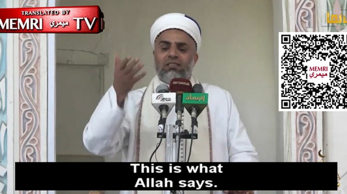 Der von den Huthis bestellte Mufti des Jemen, Shams Al-Din Sharaf Al-Din