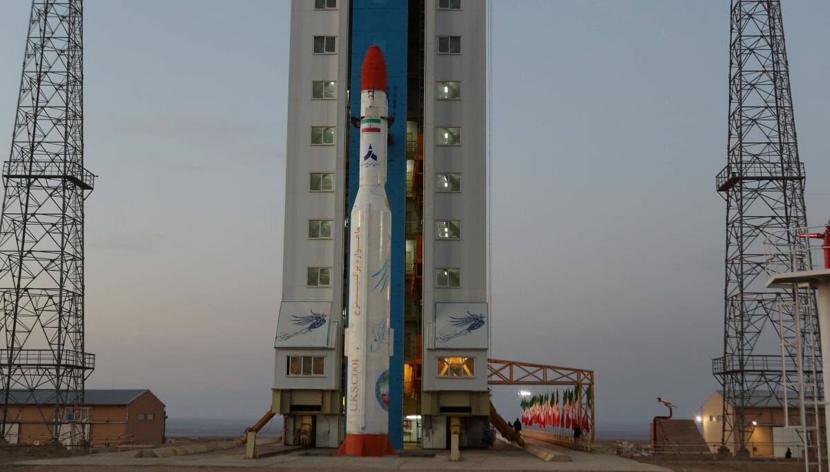 Der Iran hat seinen zweiten Militärsatelliten ins All geschossen