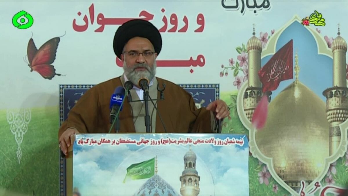 Der eng mit dem Obersten Führer der Islamischen Republik Khamanei verbundene Imam Nassir Hosseini