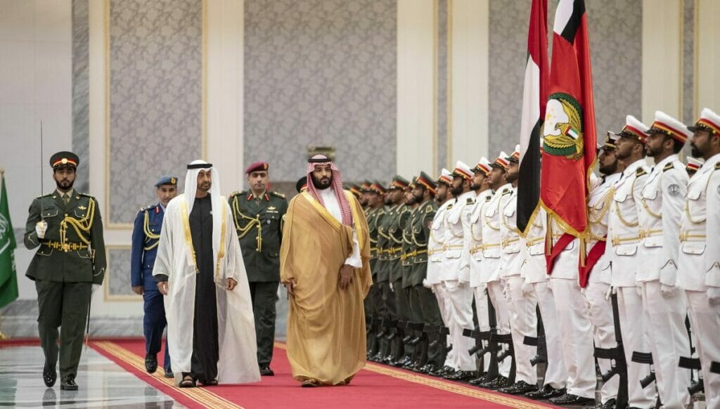 Mohammed Bin Salman zu Besuch in den VAE