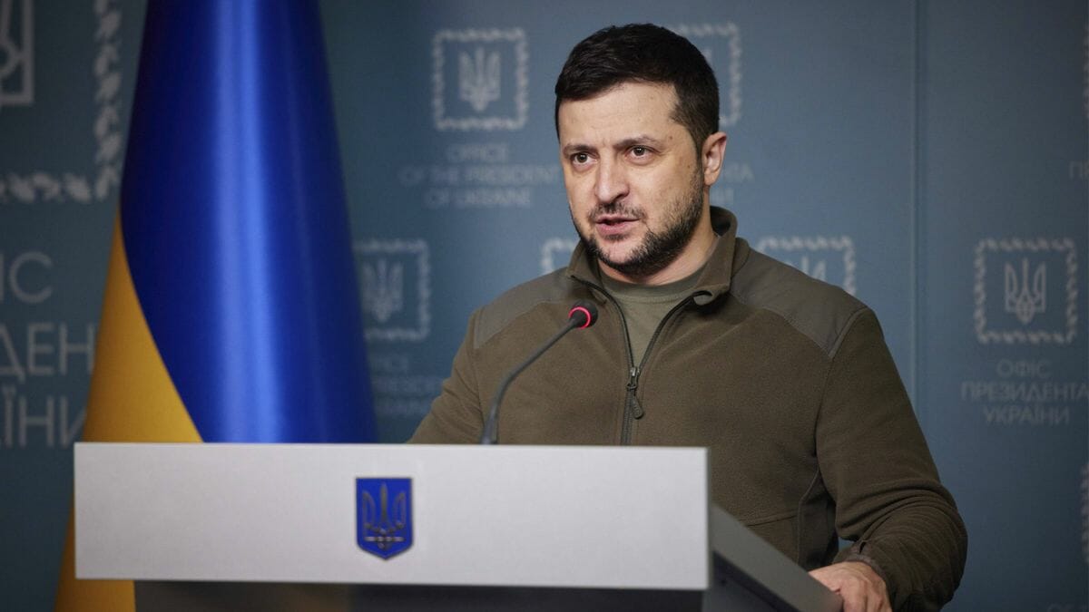 Der ukrainische Präsident Wolodymyr Selenskyj