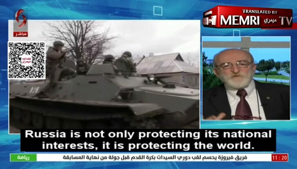 Der syrische Analyst Husam Al-Din Khalasi behauptet, Corona sei in ukrainischen Laboren entwickelt worden
