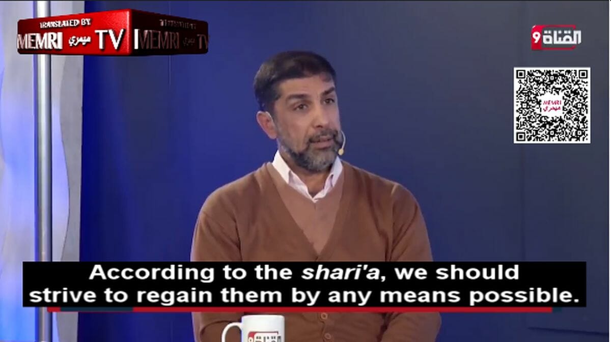 Der irakische Politikwissenschaftler Ali Al-Shammari