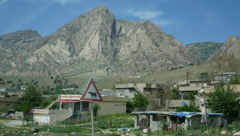 Zur Landflucht gezwungen: Dorf im kurdischen Nordirak