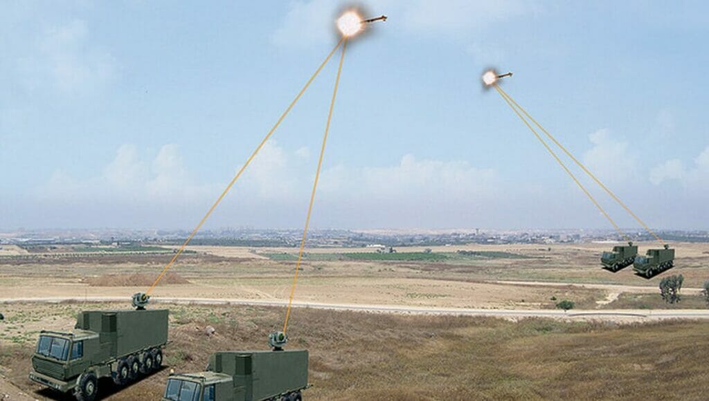 Das laserbasierte Raketenabfangsystem Iron Beam