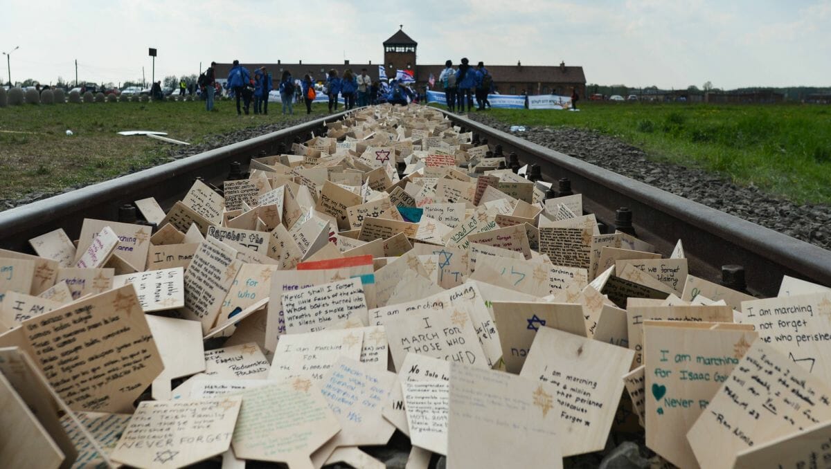 Der Marsch der Lebenden in Auschwitz-Birkenau