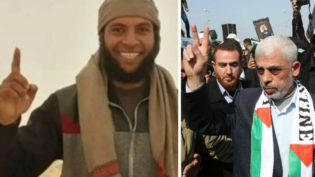 Der getötete Musab Mutawa (re.) ist der Neffe von Hamas-Chef Sinwar (li.)