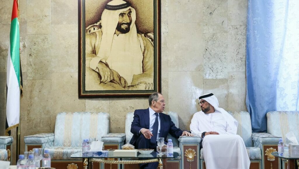 russlands Außenminister Lawrow zum Kondolenzbesuch in den Vereinigten Arabischen Emiraten