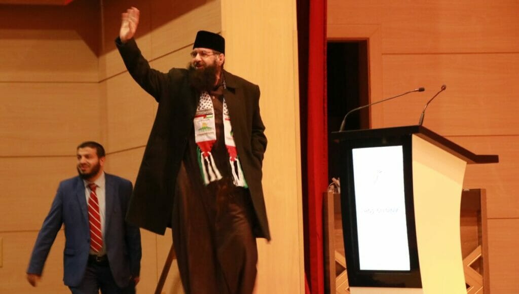 Der Generalsekretär des Jerusalem-Komitees der Internationalen Union muslimischer Gelehrter (IUMS), Mraweh Nassar