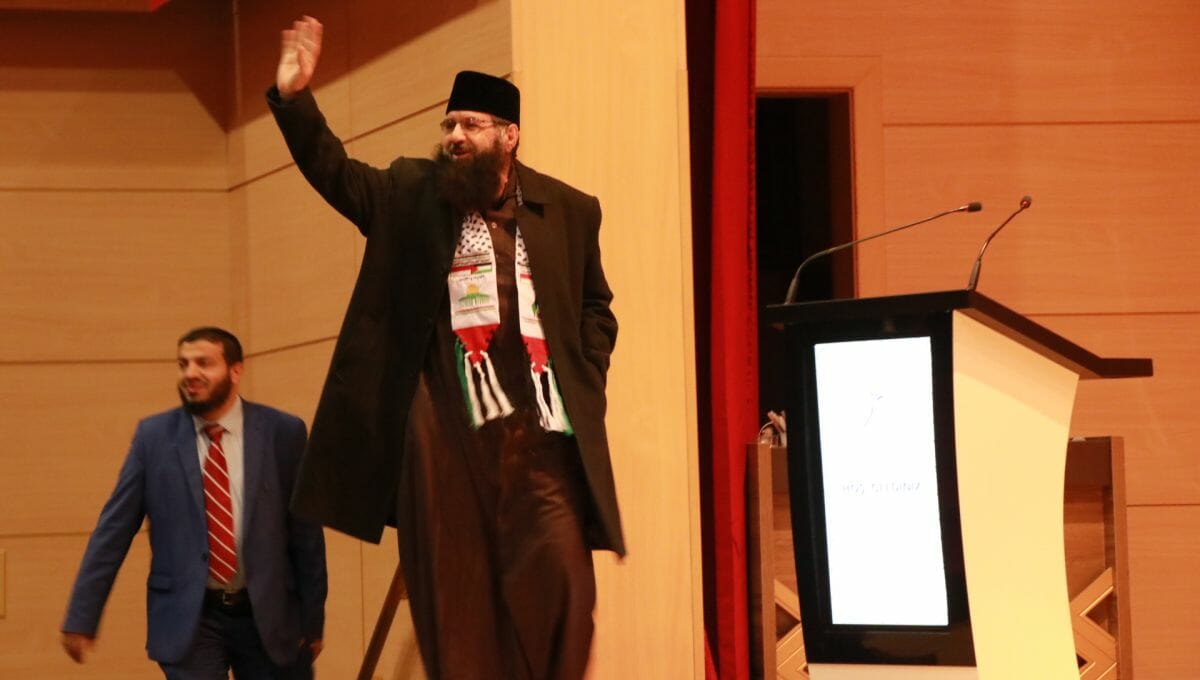 Der Generalsekretär des Jerusalem-Komitees der Internationalen Union muslimischer Gelehrter (IUMS), Mraweh Nassar